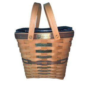 Longaberger Collectors Club Membership Basket 1998 Signed‎ Gary Longaberger